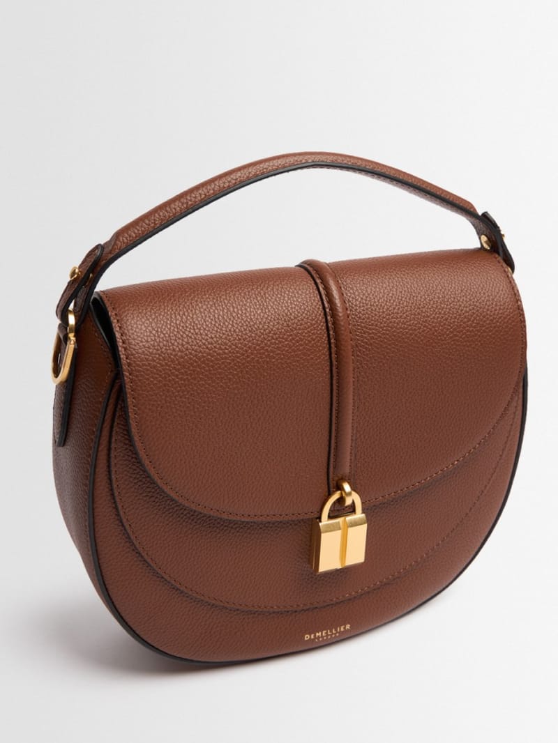 DeMellier - Grained leather top-handle bag