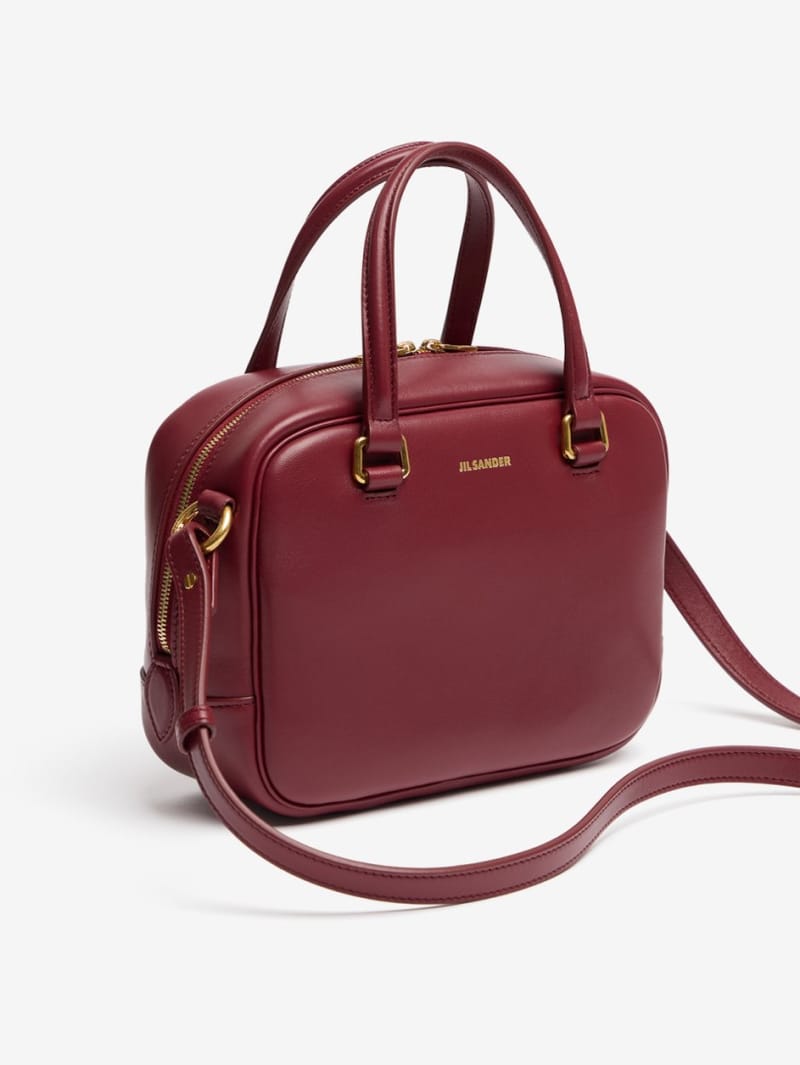 Jil Sander: Small Vision leather top handle bag
