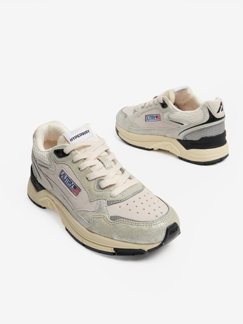 Autry: Hyperway Low calfskin sneakers