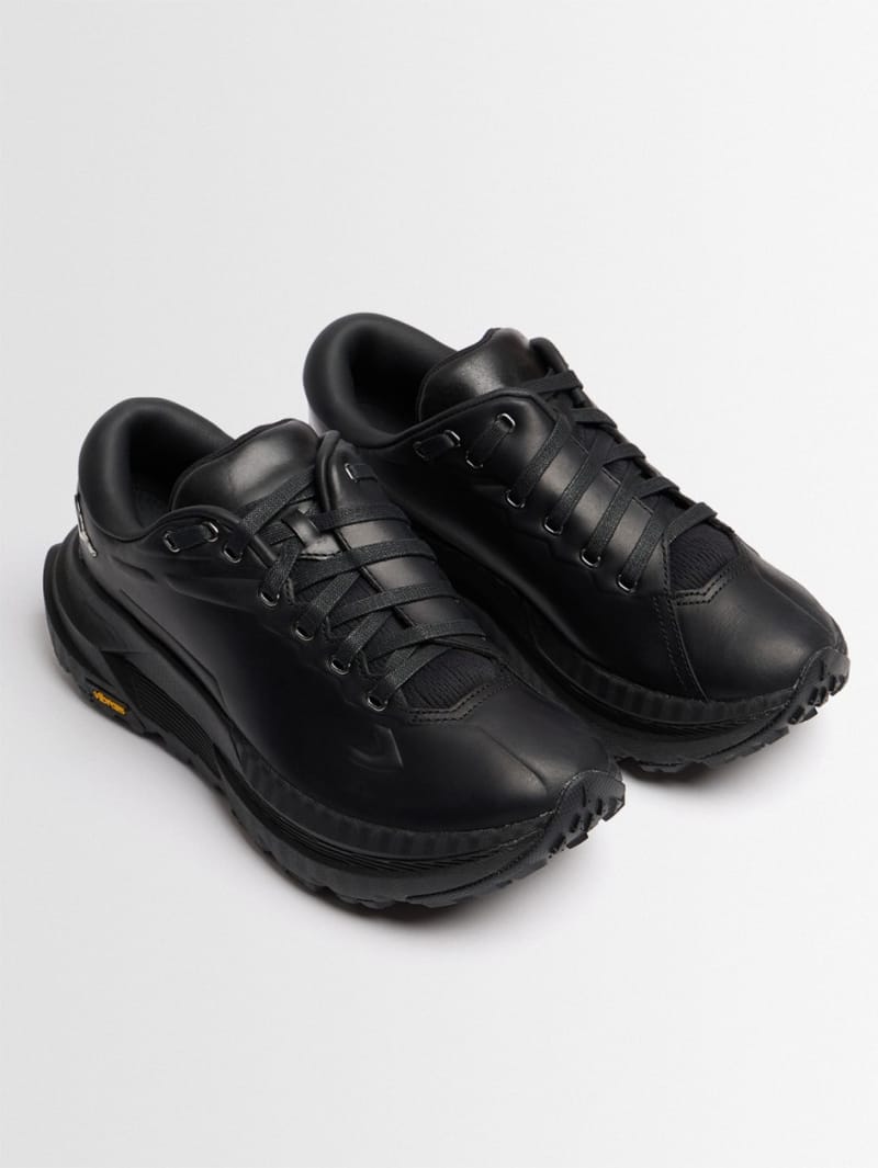 Hoka: Mafate X TP leather sneakers