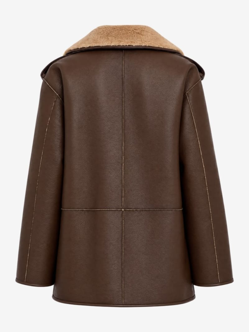 LUISA SPAGNOLI - Socio shearling jacket