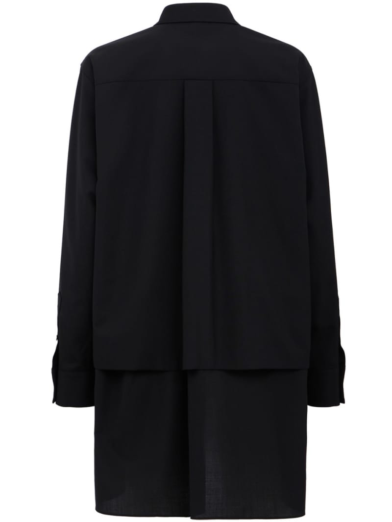 Sacai: Vestido de sastre