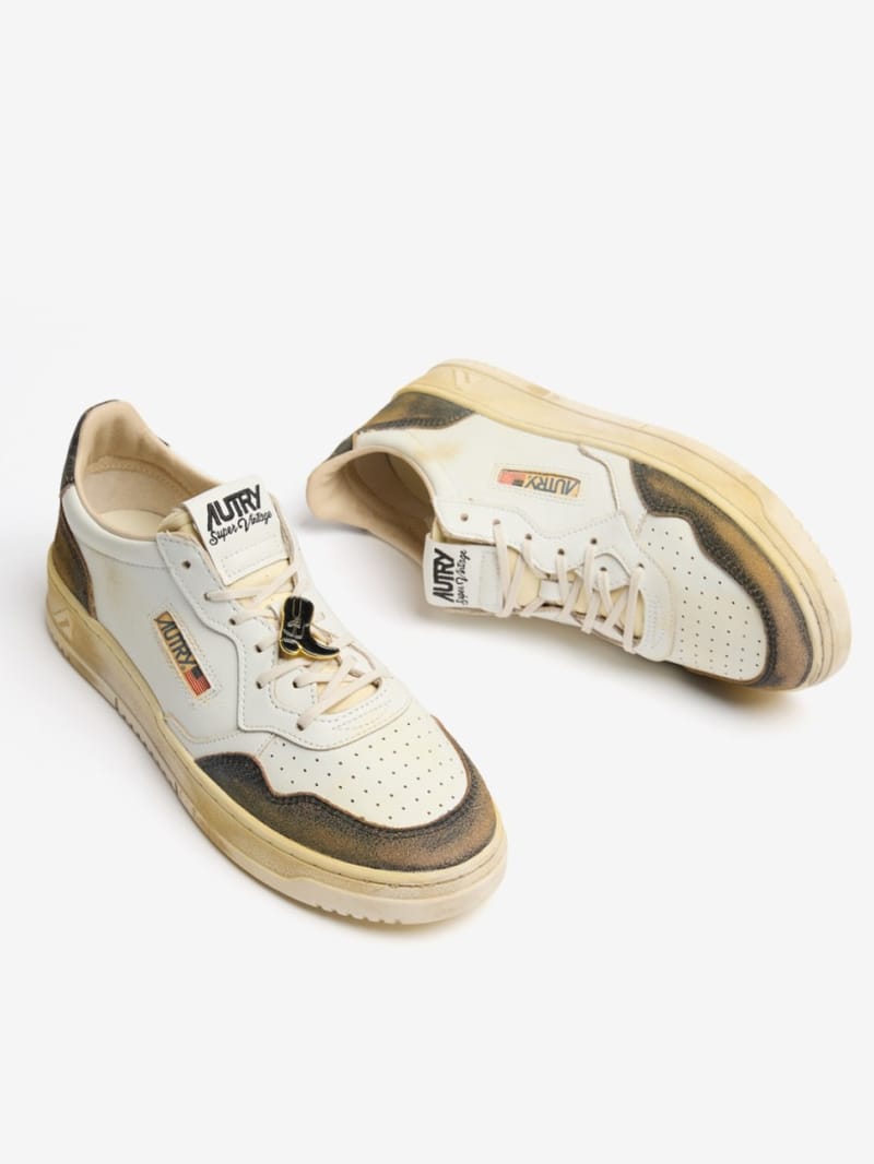 Autry - Super Vintage sneakers in nylon and leather