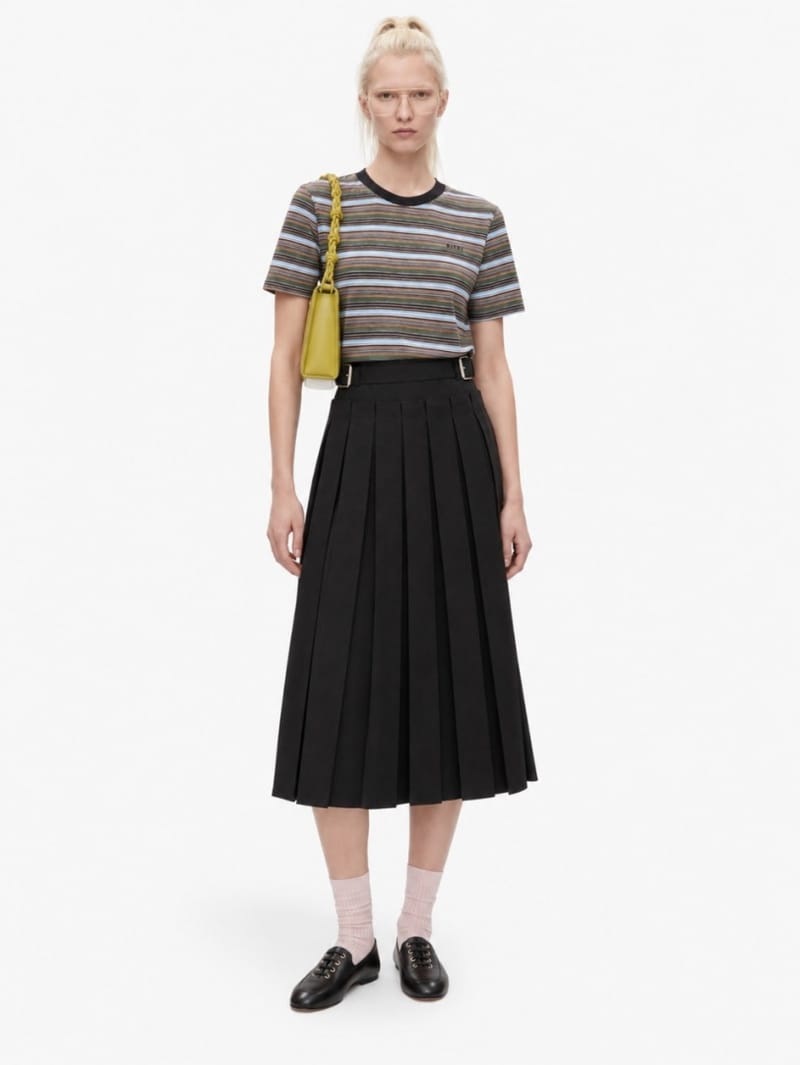 Marni: Reduziertes T-Shirt aus Baumwolle
