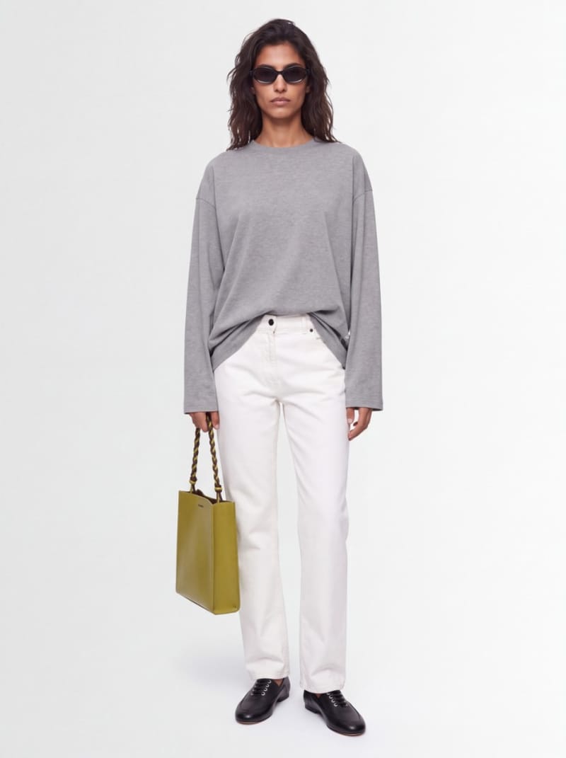 Jil Sander - Crew neck cotton jersey t-shirt
