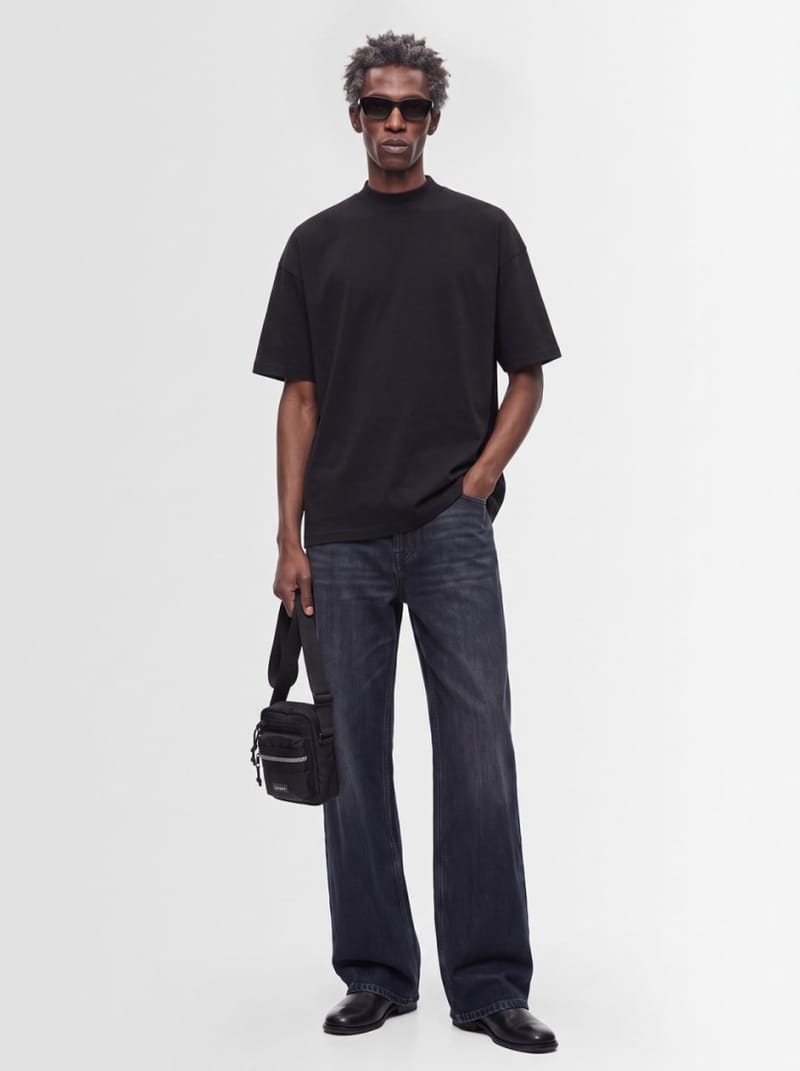 Jil Sander: Cotton mock-neck T-shirt