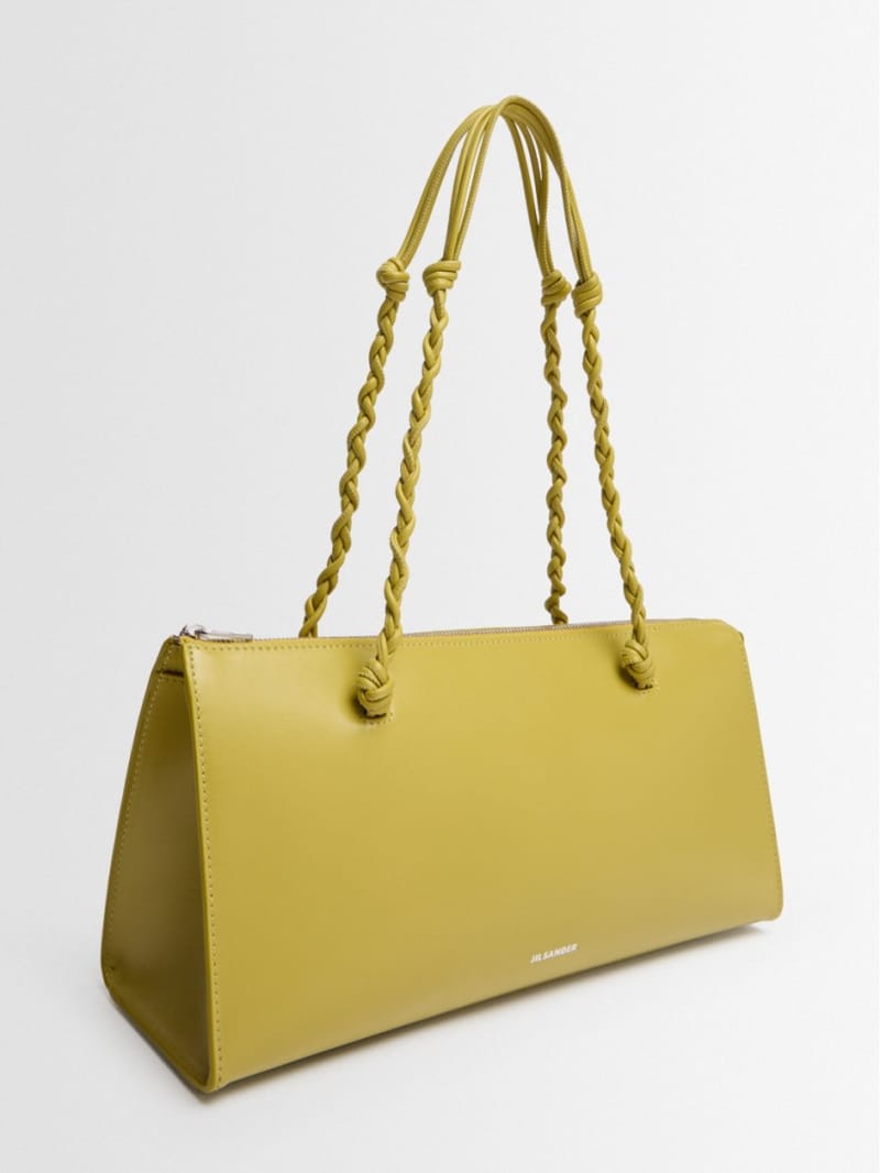 Jil Sander - Tangle Tent calfskin shoulder bag