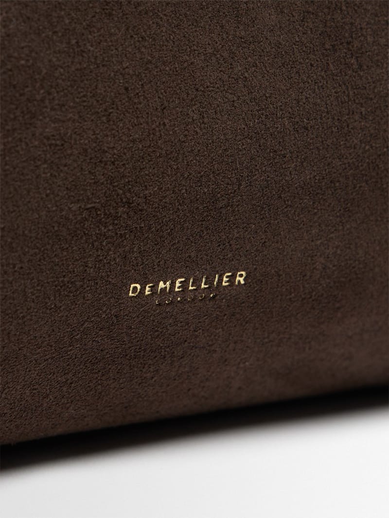 DeMellier: The Small Stockholm 绒面皮单肩包