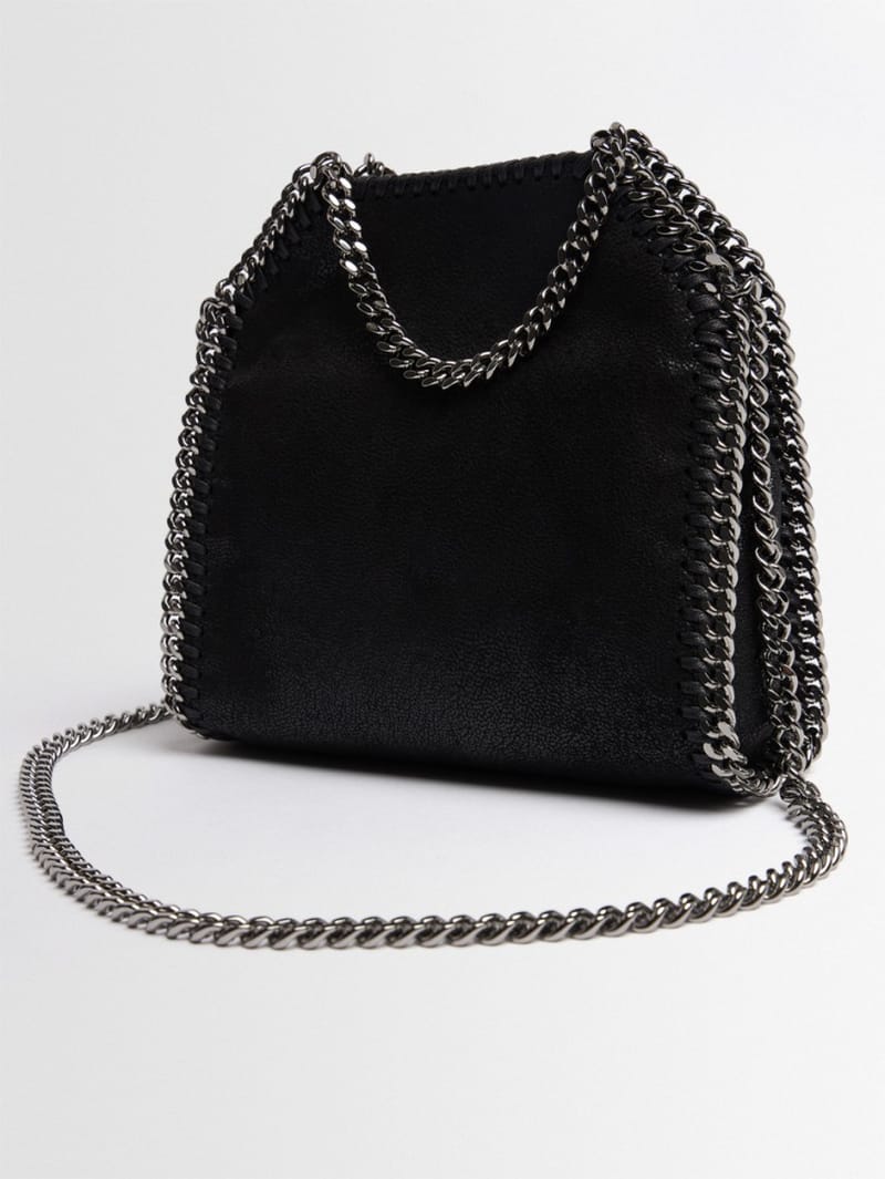 Stella McCartney: Falabella Tiny tote bag with chain