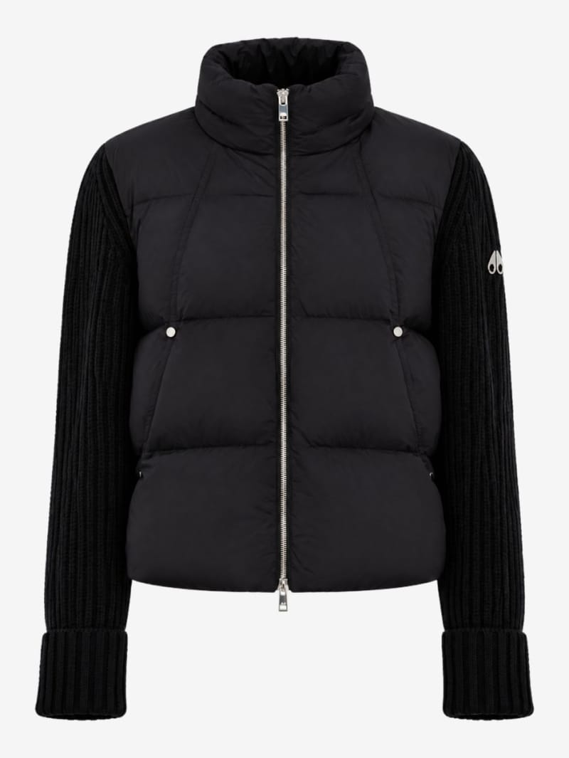 Moose Knuckles: w everest hybrid hooded jacket