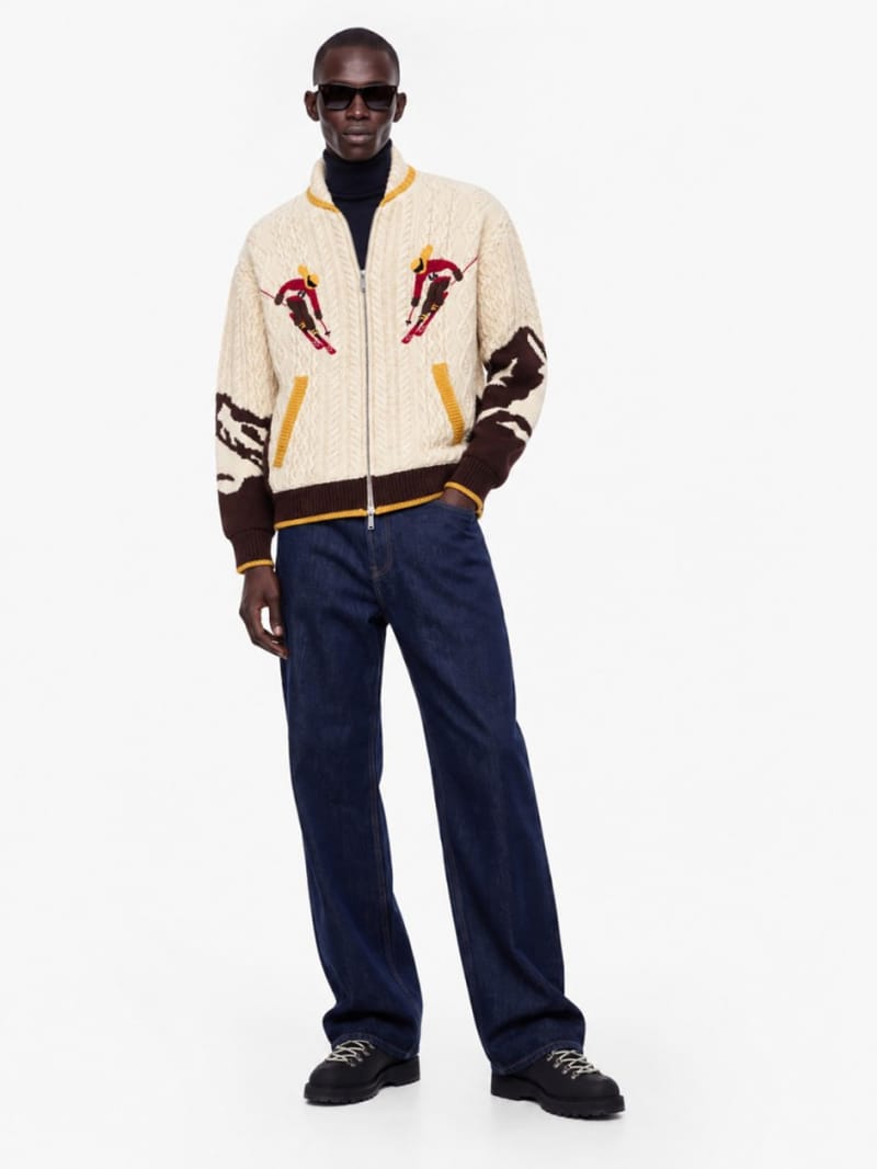 Dsquared2 - Zipped Knit Kaban zip jacket