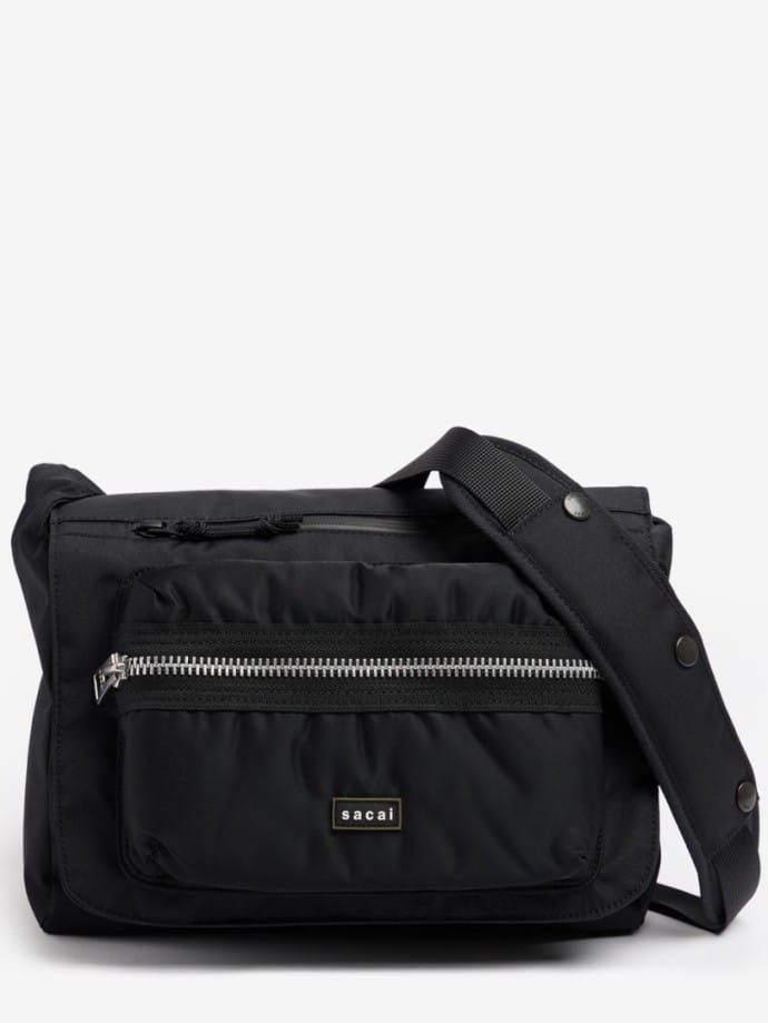 Borsa a tracolla con tasca