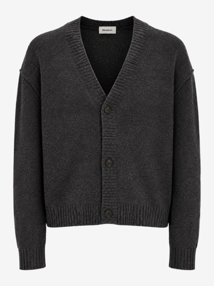 Kaschmir-Strickjacke
