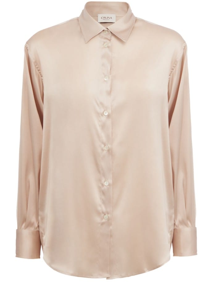 Oversized longline shirt