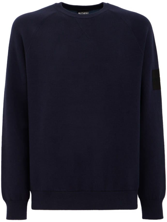 Woodveil cotton blend crewneck sweater