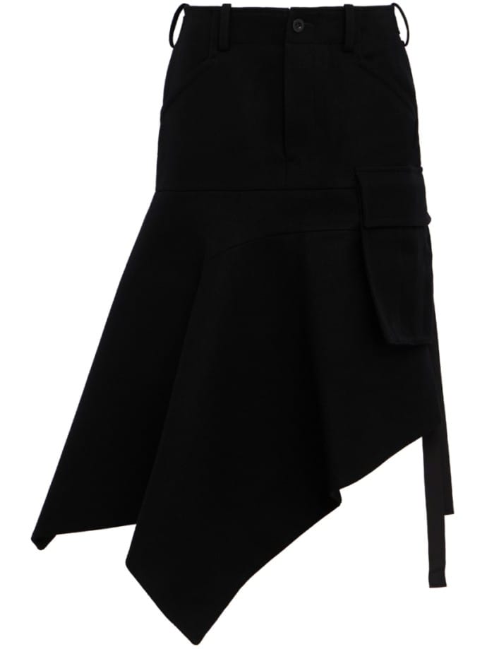 Wool Melton Skirt